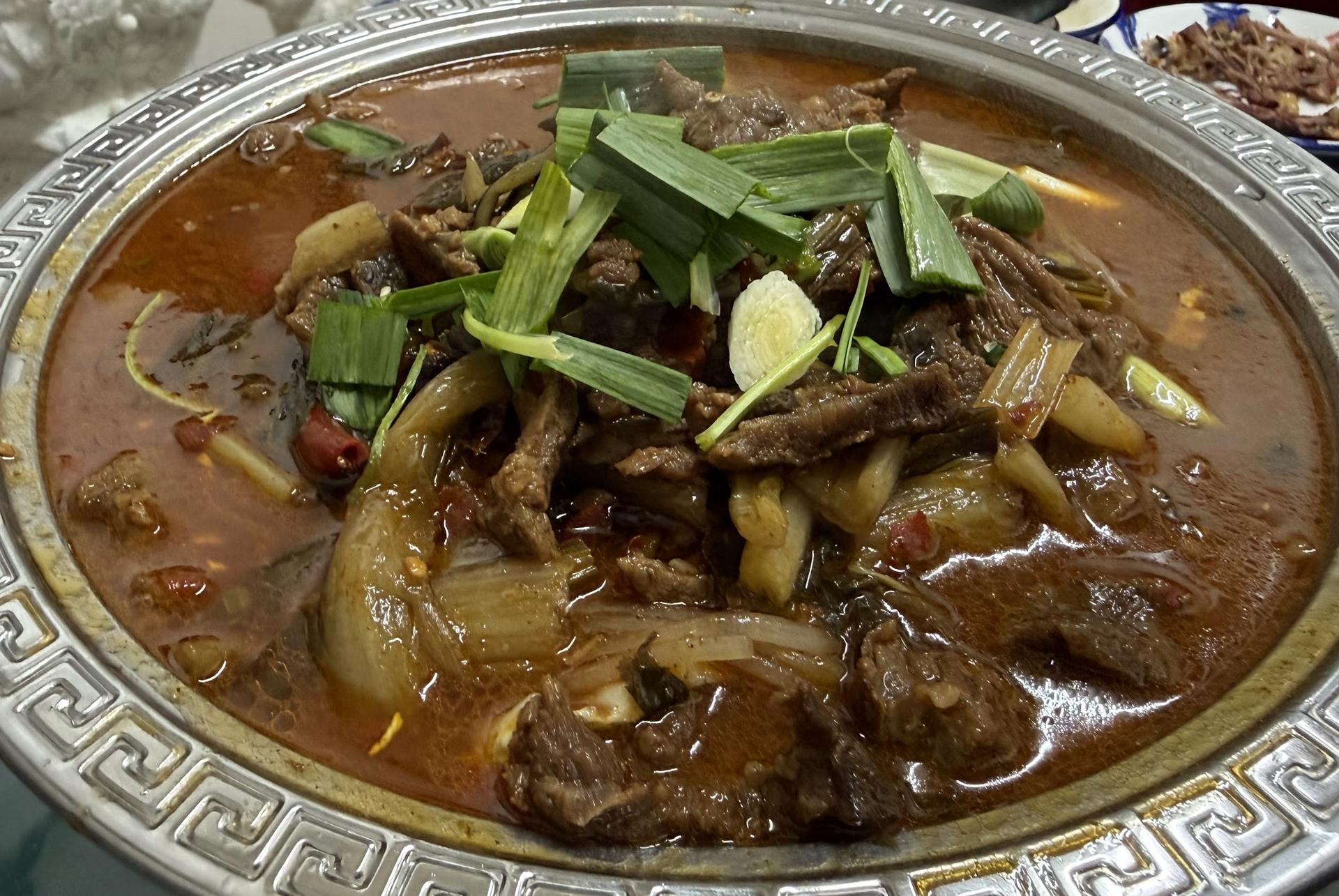 牛肉粉丝炖锅