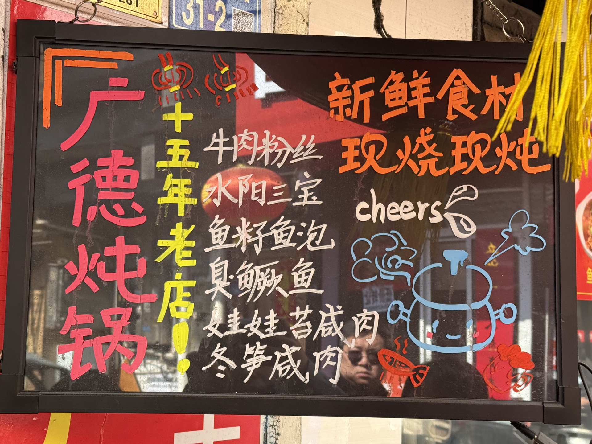店面门口的招牌