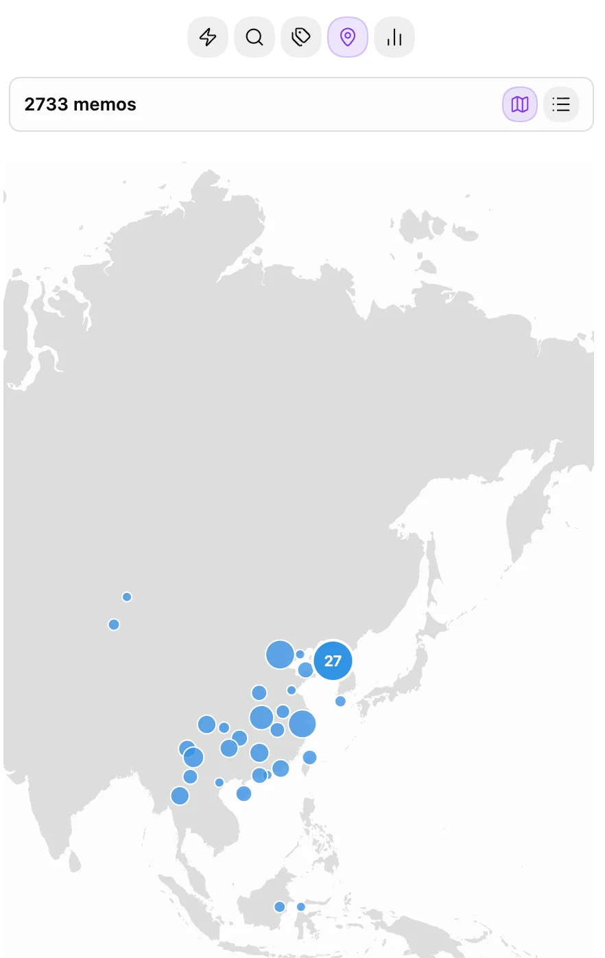 足迹地图