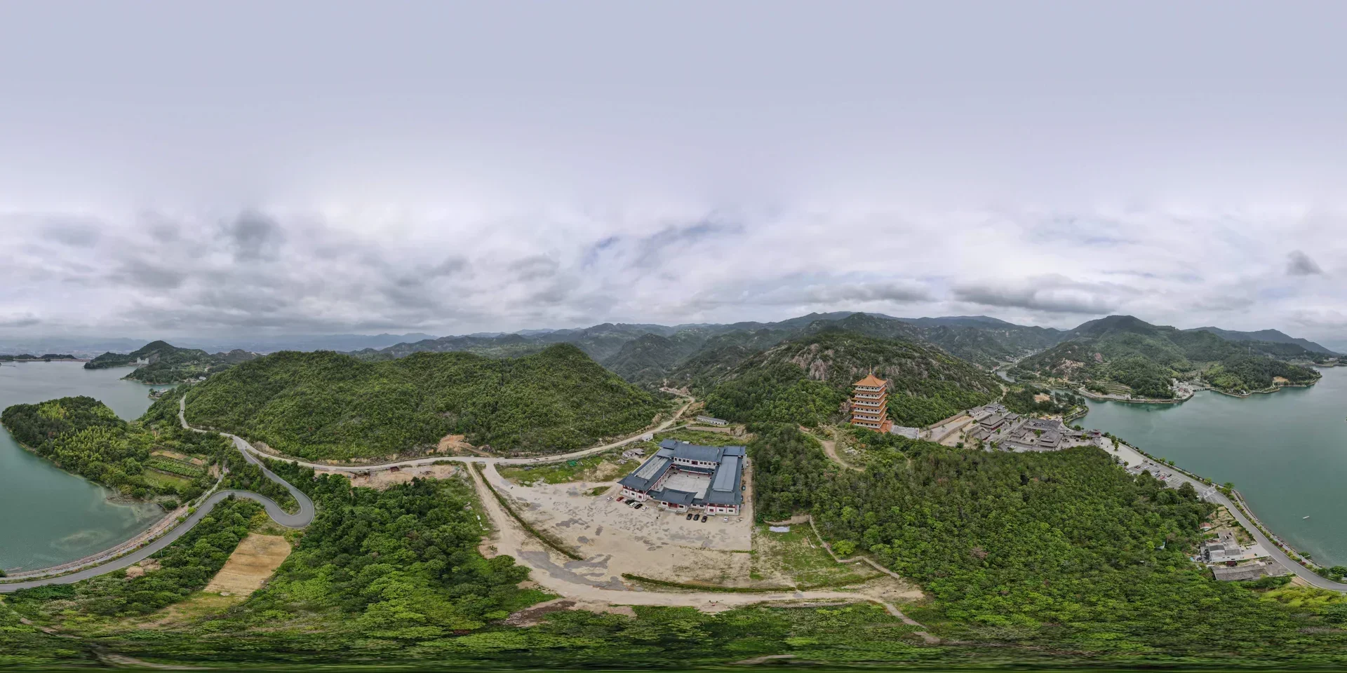 天台山道教学院全景